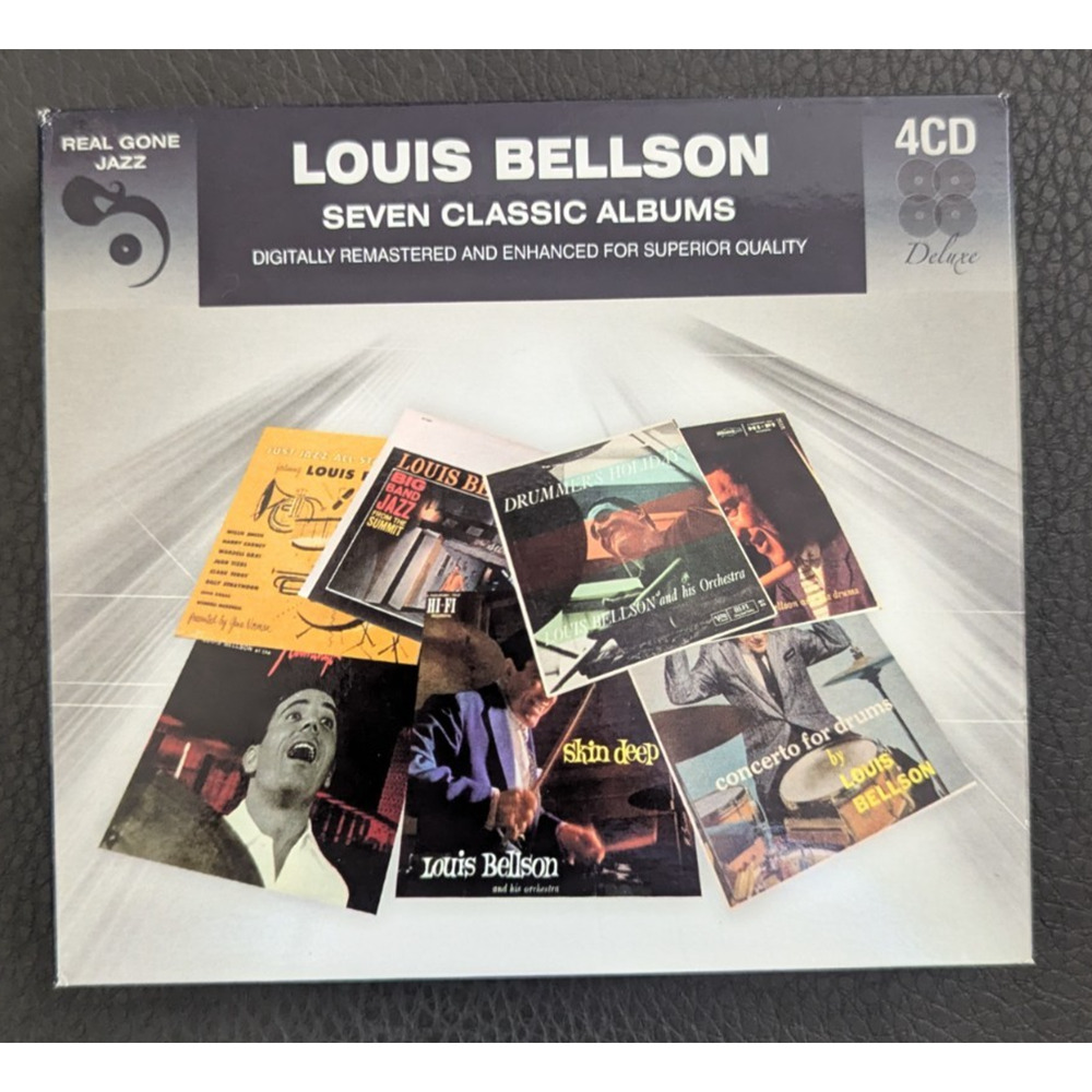 LOUIS BELLSON Seven Classic Albums 4 CD